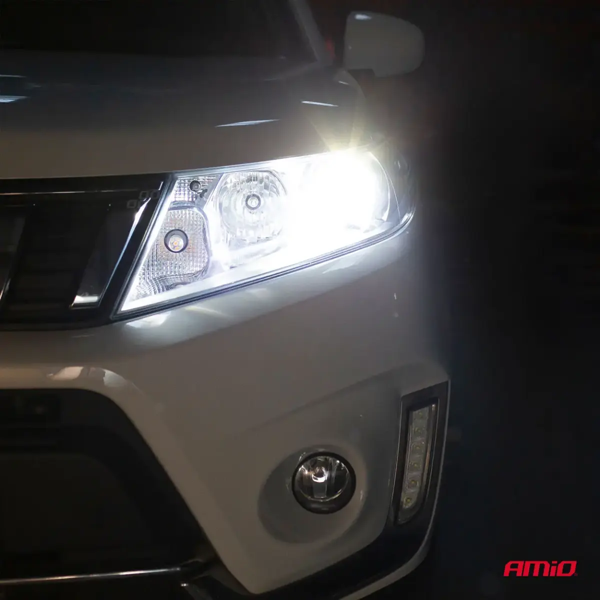 LED Headlights FLEX+ Series H4/H19 canbus 6000K 12-24V AMIO-03657