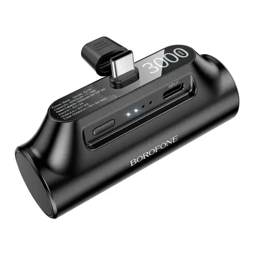 Borofone Power Bank 3000mAh BJ73 Honest - Type C - black