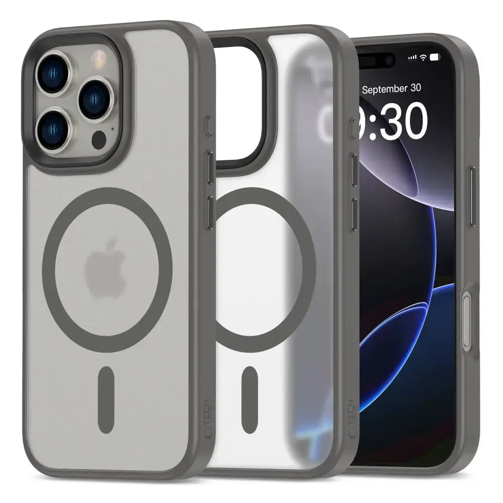 TECH-PROTECT MAGSAFE IPHONE 16 PRO MAX MATTE TITANIUM