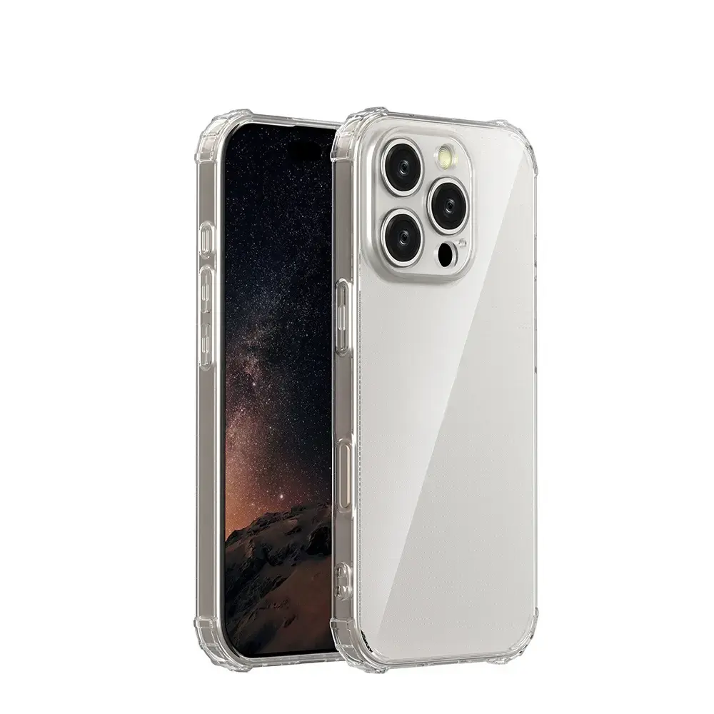 Anti Shock 1,5 mm case for iPhone 16 Plus 6,7" transparent