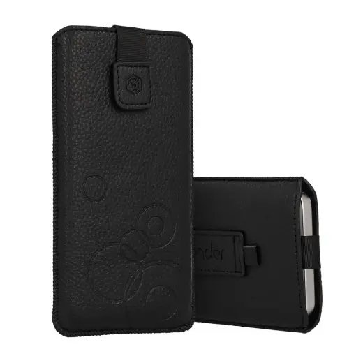 WONDER Deko Pouch Case (Size S) for Nokia 105 2019/150/216 black