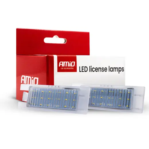 LED license plate lamps CLP18 OPEL AMIO-04561