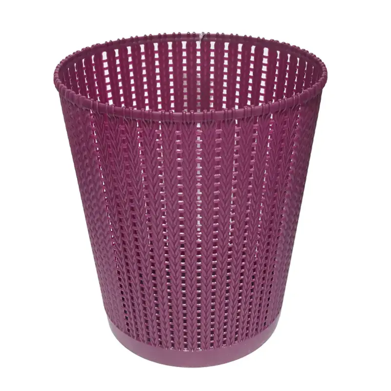 Papīrgrozs plastmasas 10L Ruuby, t.sarkans