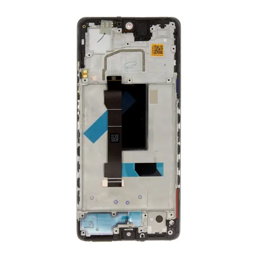 LCD Display + Touch Unit + Front Cover for Poco X5 Pro 5G Black (Service Pack)