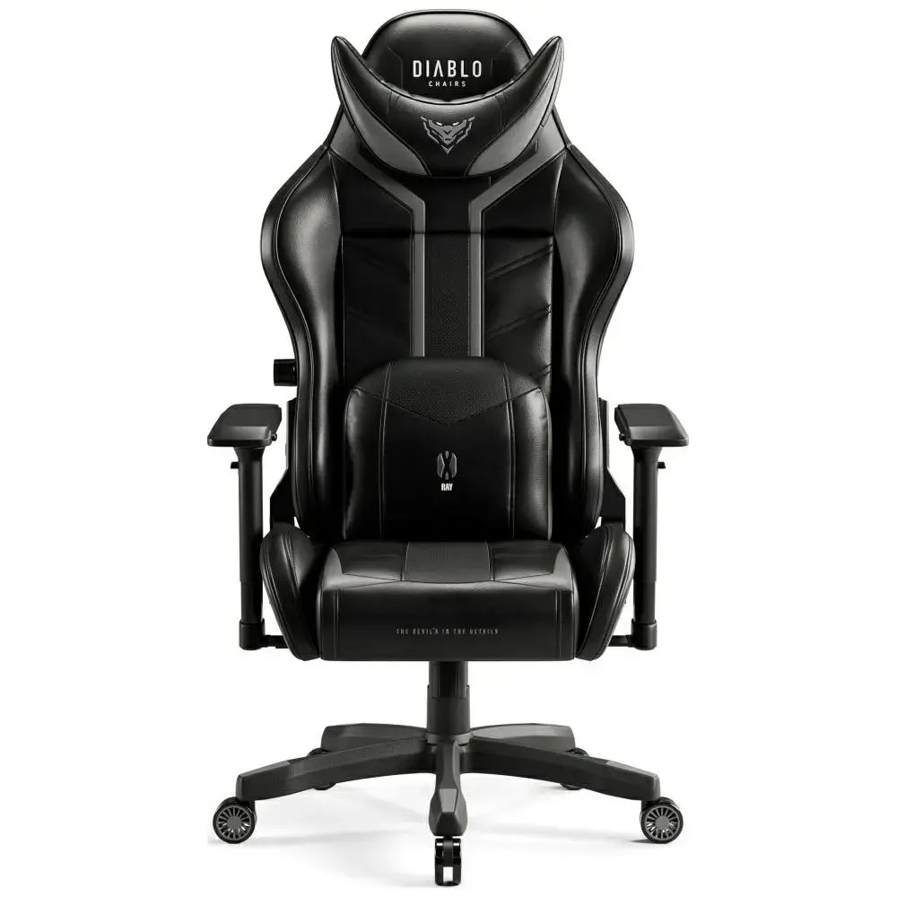 Gaming chair Diablo Chairs X-Ray 2.0 King Size black-gray