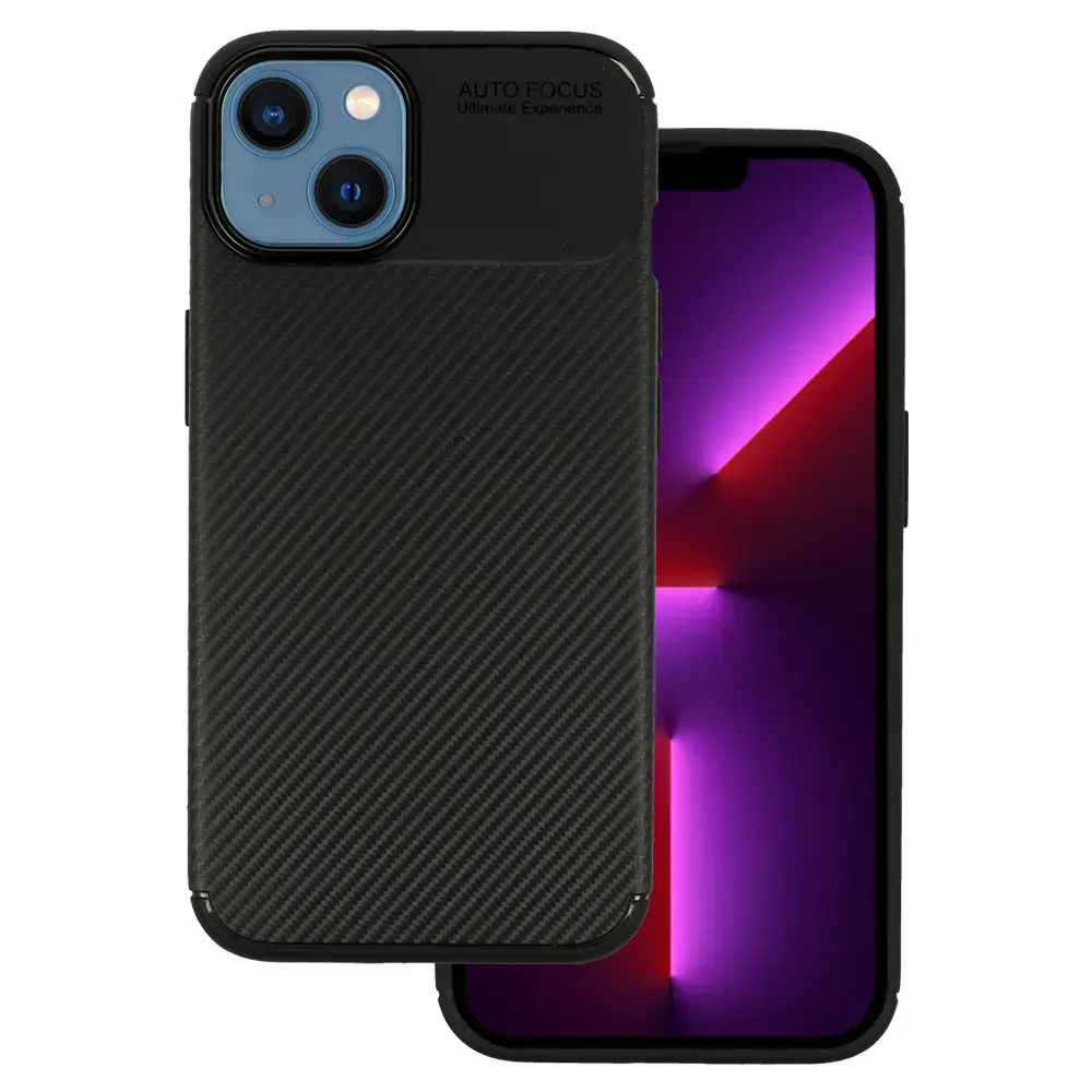 Tel Protect Carbon Elite for Iphone 13 Black