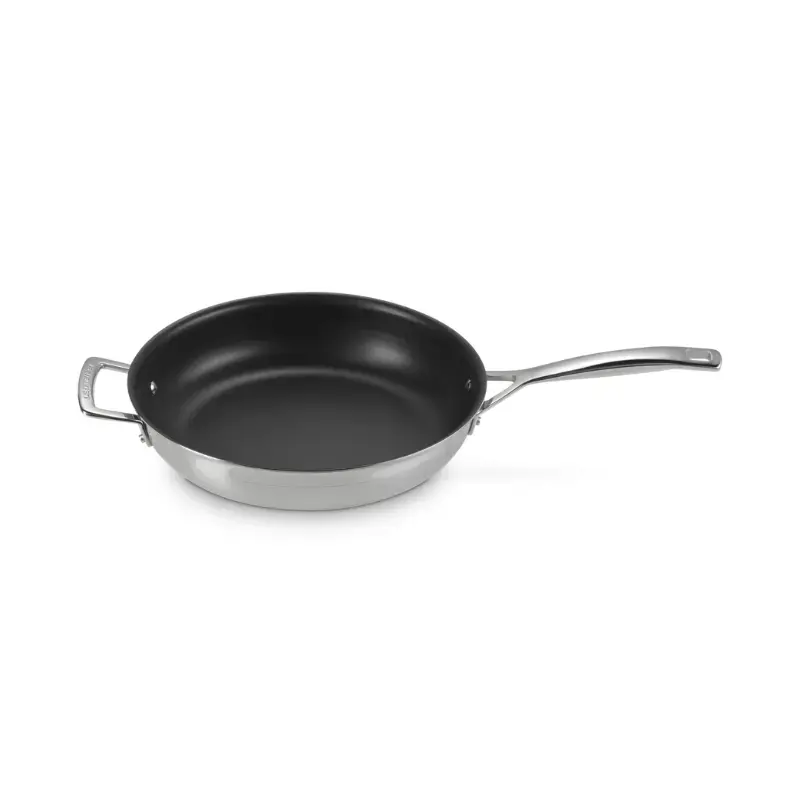 3 slāņu nerūsējošā tērauda panna ar nepiedegošo pārklājumu Ø28cm