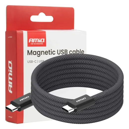 AMiO AMIO-04840 провод для передачи данных и зарядки | USB-C на USB-C | 60W | 1m
