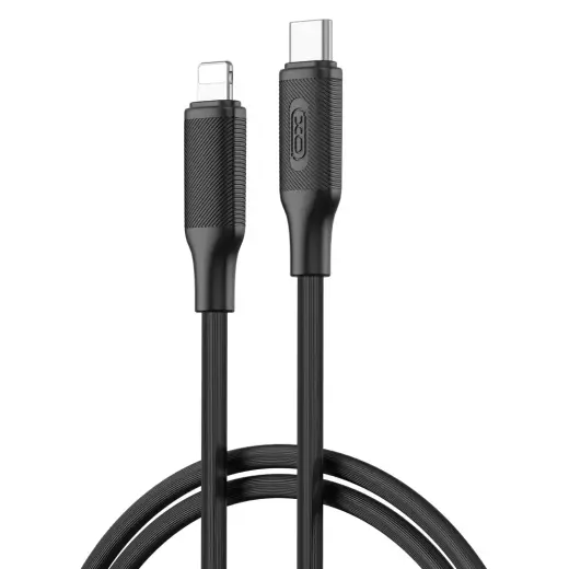 XO NB-Q265A провод для передачи данных и зарядки | USB-C на Lightning | PD | 27W | 1m | чёрный