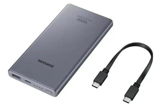 Samsung EB-P3300XJE portatīvā baterija USB-C | 10000mAh | sudrabs