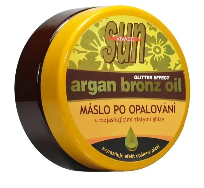 Vivaco Olio Bronze - Aftersun Butter with Illuminating Gold Glitter - 200ml