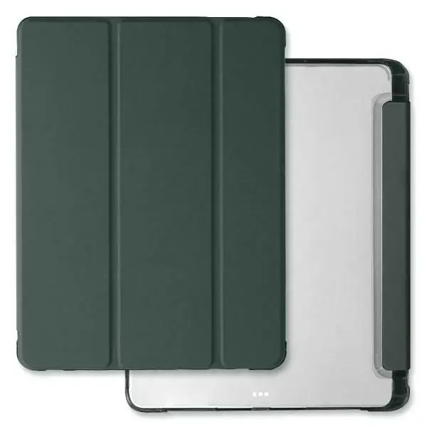 Mercury Clear Back Cover iPad Pro 11 (2024) ciemnozielony|dark green