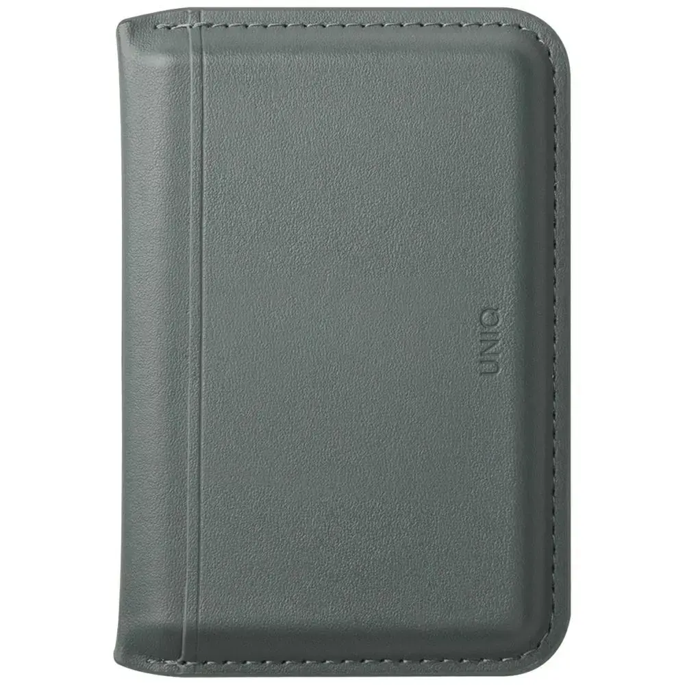 Magnetic RFID wallet UNIQ Lyden DS stand phone green