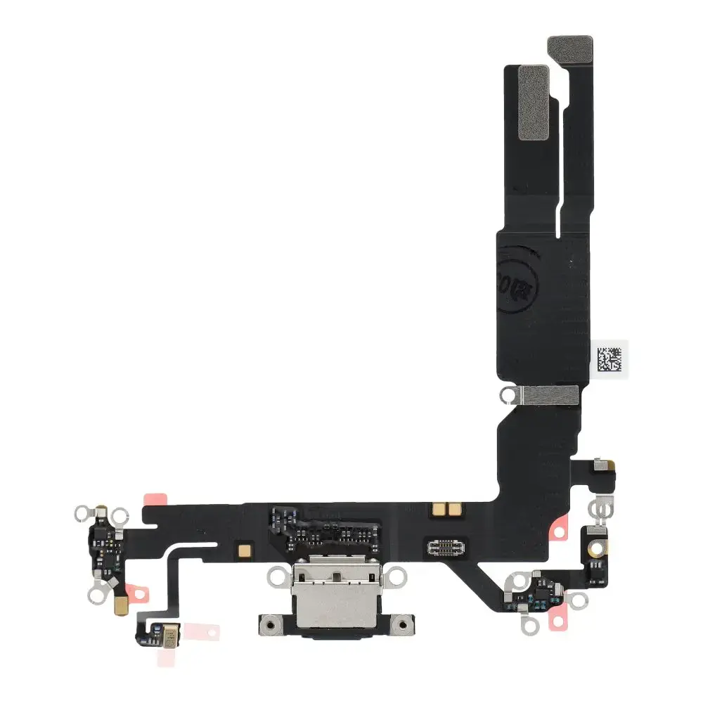 Charging flex USB for IPHONE 16 black (pulled)