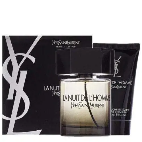 Yves Saint Laurent La Nuit De L'Homme Gift Set 100ml EDT + 50ml Shower Gel