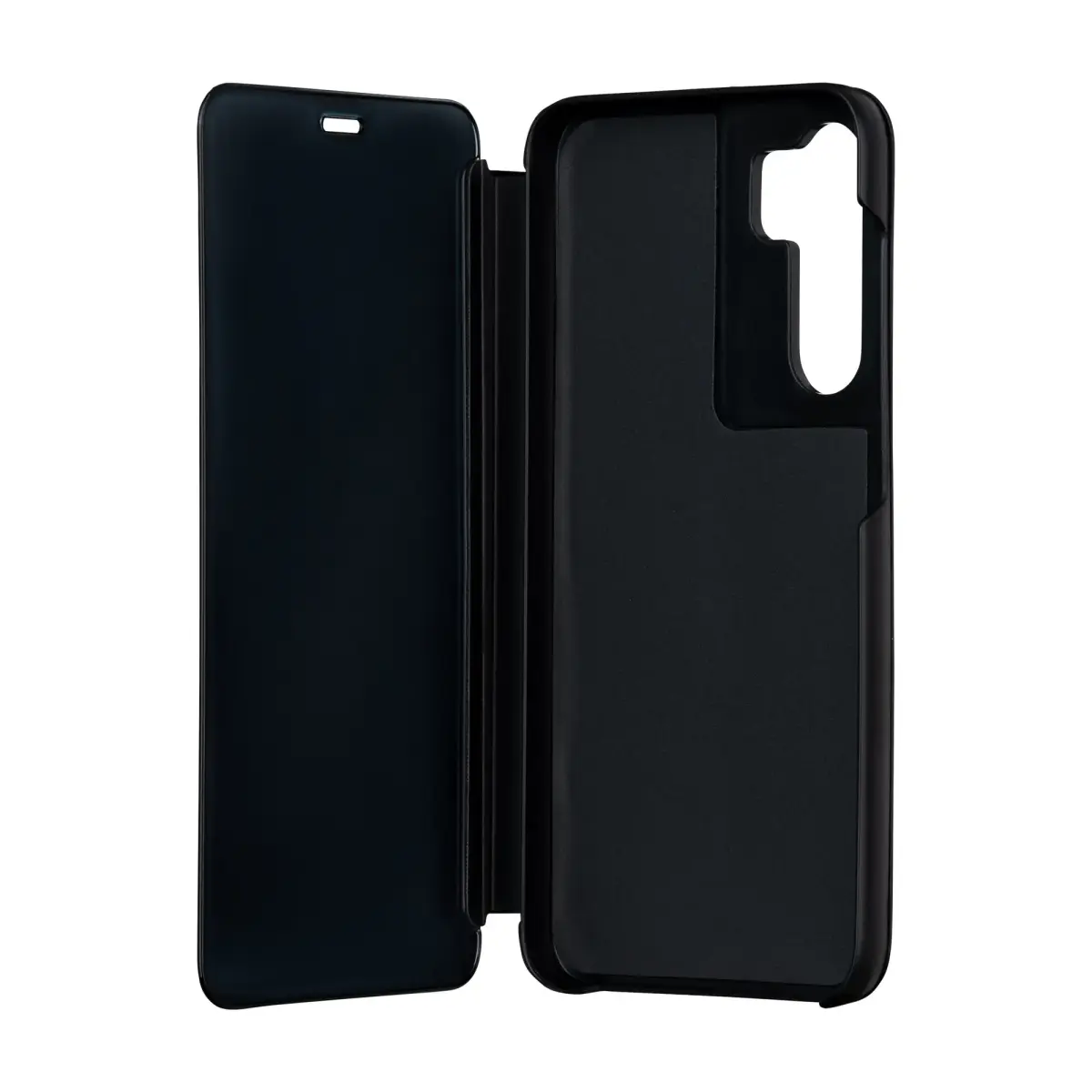 Fold Mirror View Case for Samsung Galaxy S22 black