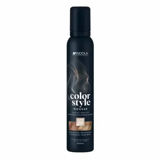 Indola Color Style Mousse Beige Blonde 200ml