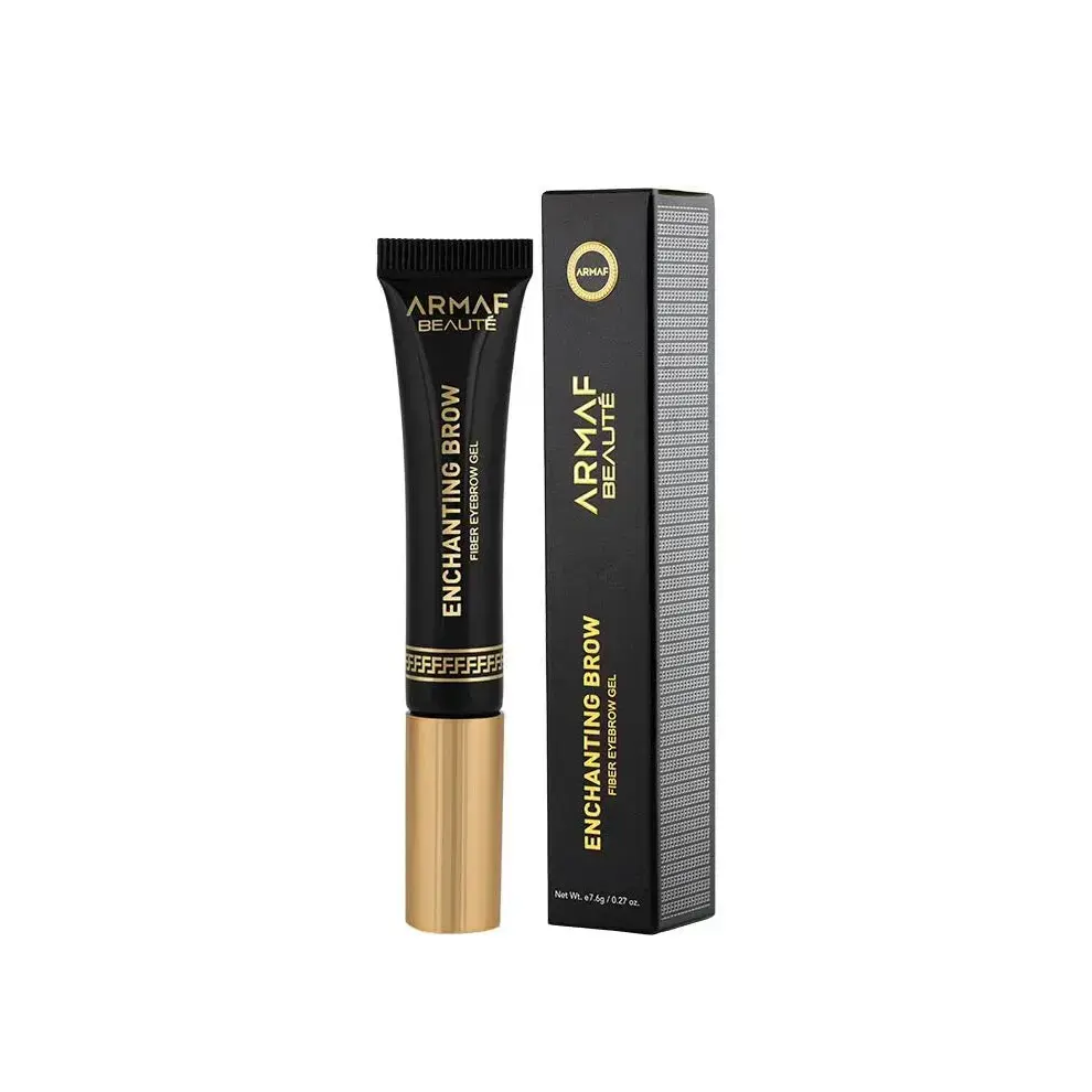 Armaf Enchanting Brow Fiber Eyebrow Fixing Gel 7.6 G 02 Dark Brown