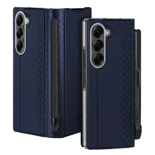 Dux Ducis Bril чехол-книжка для телефона Samsung Galaxy Z Fold 7 (F966) синий