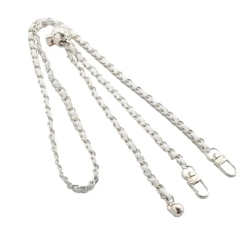 Phone lanyard G-14 white-silver