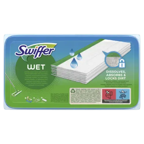 Swiffer Grīdas slotas Rezerve mitrā 20 gab/iepak.