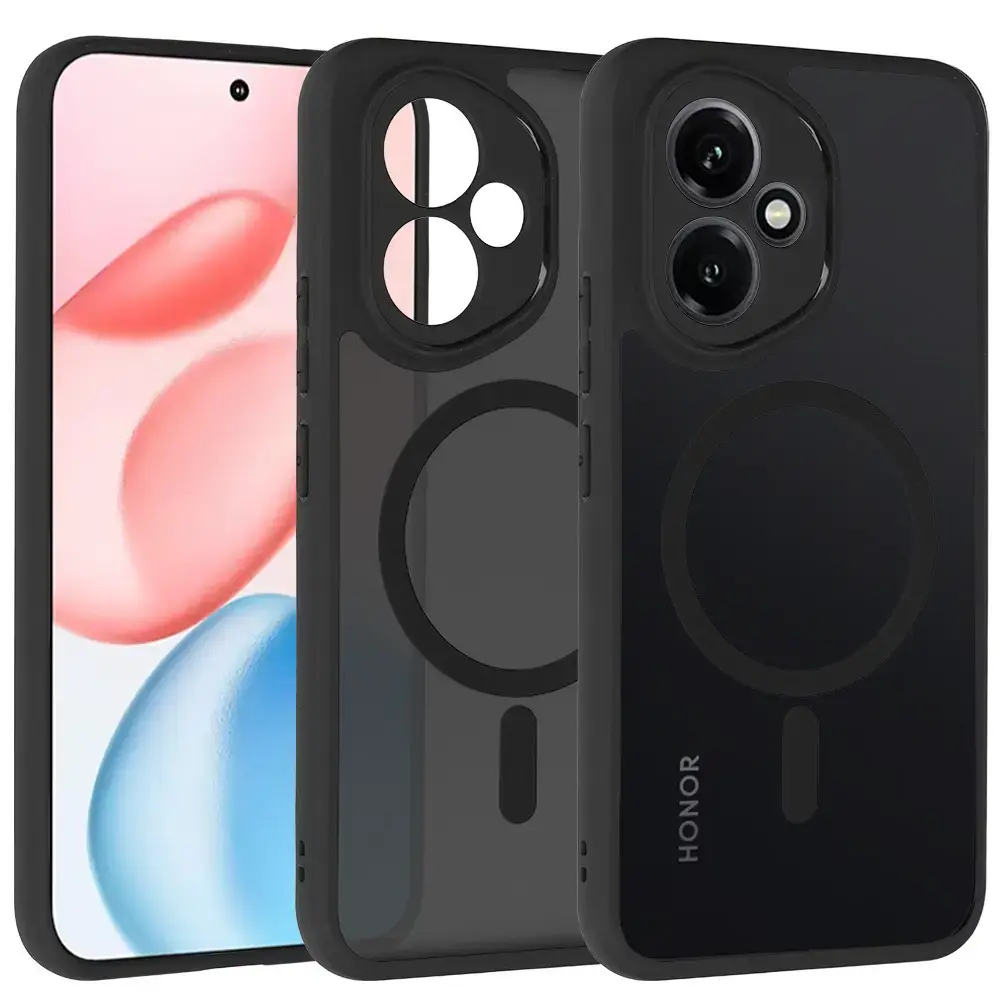 Full Matte Mag Cover for Honor 400 Pro 5G black