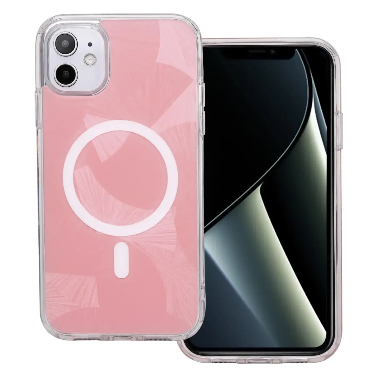 Flash Mag maciņš ar MagSafe atbalstu telefonam iPhone 11 rozā