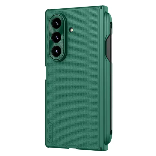 Nillkin Super Frosted FOLD Magnetic Pen Slot Back Cover for Samsung Galaxy Z Fold 7 Dark Green