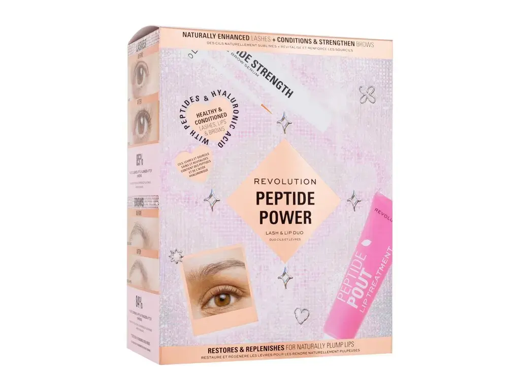 Makeup Revolution London Peptide Power Lash & Lip Duo Eyelashes Care 3 ml