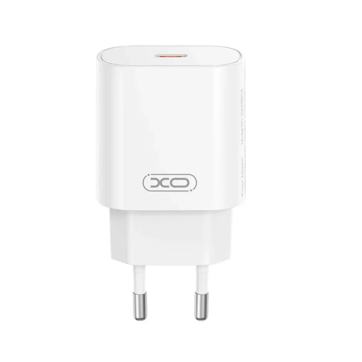 XO wall charger CE25 PD 25W 1x USB-C white