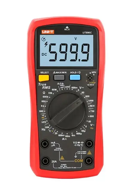 Uni-T Digitālais multimetrs; LCD;(6000); VDC: