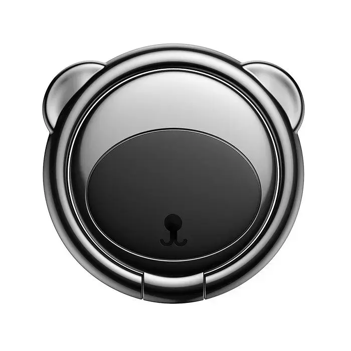 Baseus Bear Ring holder for phones (Black)