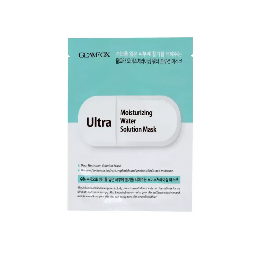 Glamfox, Ultra, Moisturising, Sheet Mask, For Face, 25 g