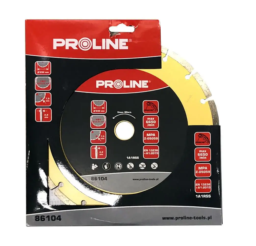 Dimanta disks PSG 230x22mm betonam Proline