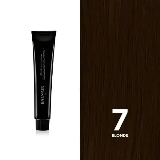 Balmain Professionnel, Couleurs Couture, Permanent Hair Dye, 7 Blonde, 60 ml