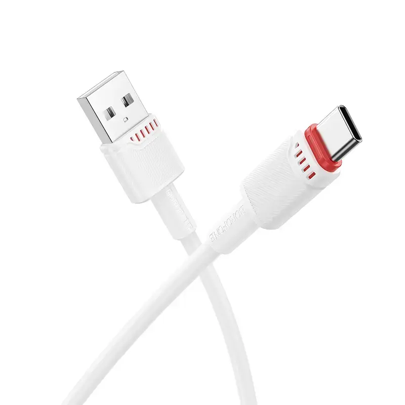Borofone Cable BX110 Beneficio - USB to Type C - 2,4A 1 metre white