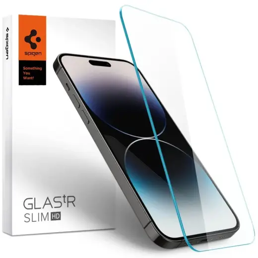 Spigen GLAS.TR SLIM tempered glass for phone iPhone 14 Pro Max