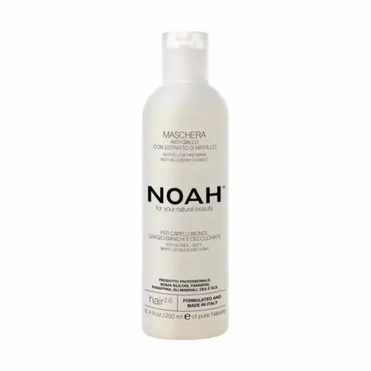 Noah, Natural, Hair Treatment Cream Mask, Anti-Yellow, 250 ml