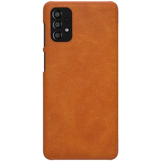 Nillkin Qin Book Case for Samsung Galaxy A33 5G Brown