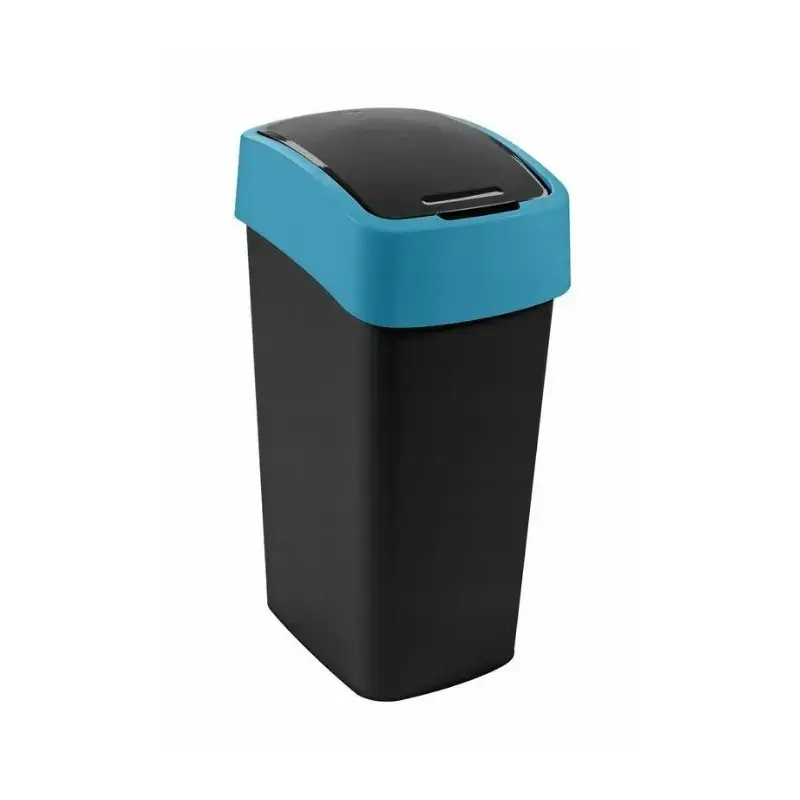 Atkritumu spainis Flip Bin 45L melns/zils