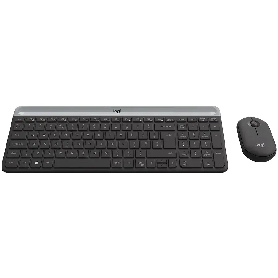 LOGITECH MK470 Slim Wireless Combo - GRAPHITE - CZE-SKY