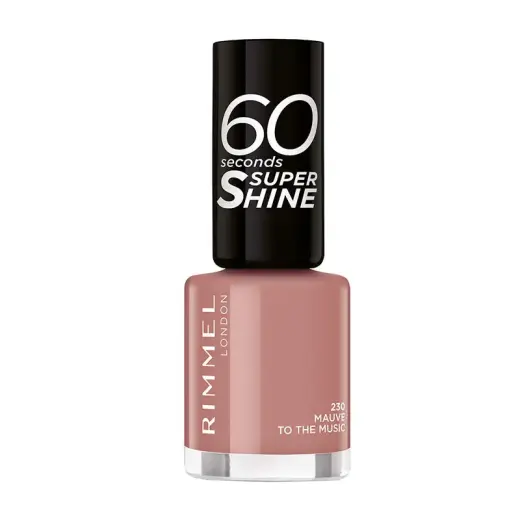Debenhams 60 Seconds Super Shine Nail Polish in Mauve to the Music