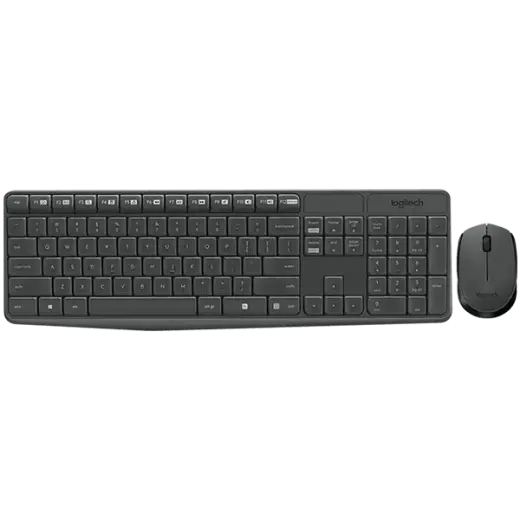 LOGITECH MK235 Wireless Combo - GREY - BGR