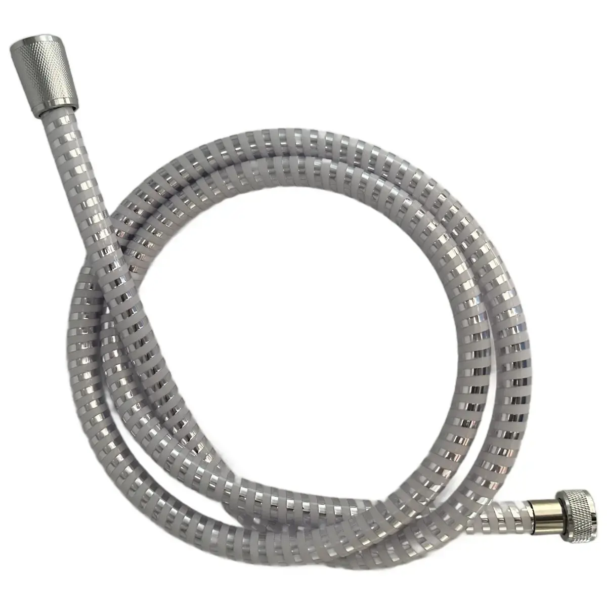 AB Shower hose PVC 150cm, chrome/white