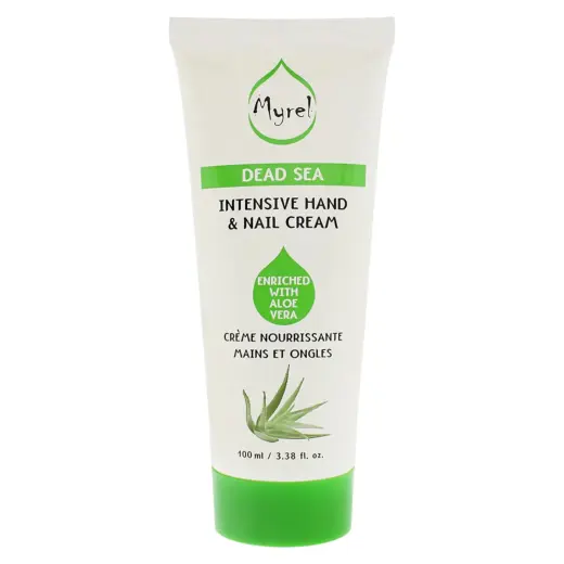 Myrel, Dead Sea, Hydration, Hand Cream, Aloe Vera, 100 ml