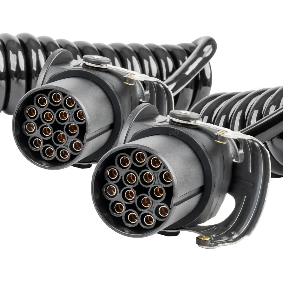 Spring cable  TIR 2x 15 PIN 5m 24V AMIO-04382