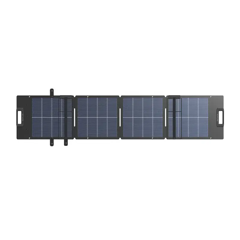 EcoFlow 110W folding photovoltaic panel.