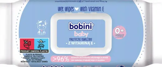 Bobini Baby 70gb wet wipes