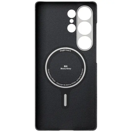 Case PITAKA Ultra-Slim MagSafe for Samsung Galaxy S25 Ultra black grey Photo