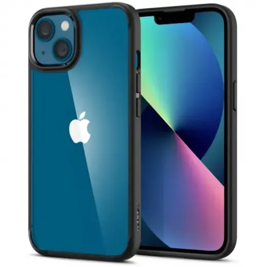 Case SPIGEN Ultra Hybrid ACS03523 for Iphone 13 - Matte Black